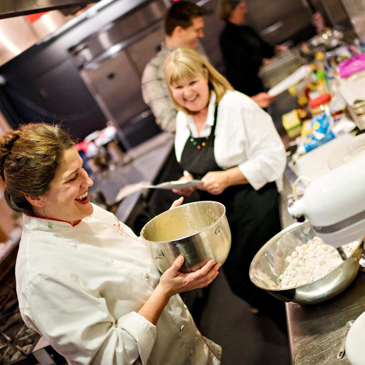 market-to-table cooking classes in seattle at atrium kitchen in pike place market